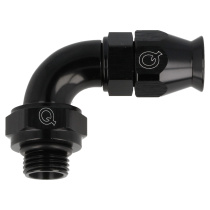 Slanganslutning PTFE 90° AN - ORB QSP Products